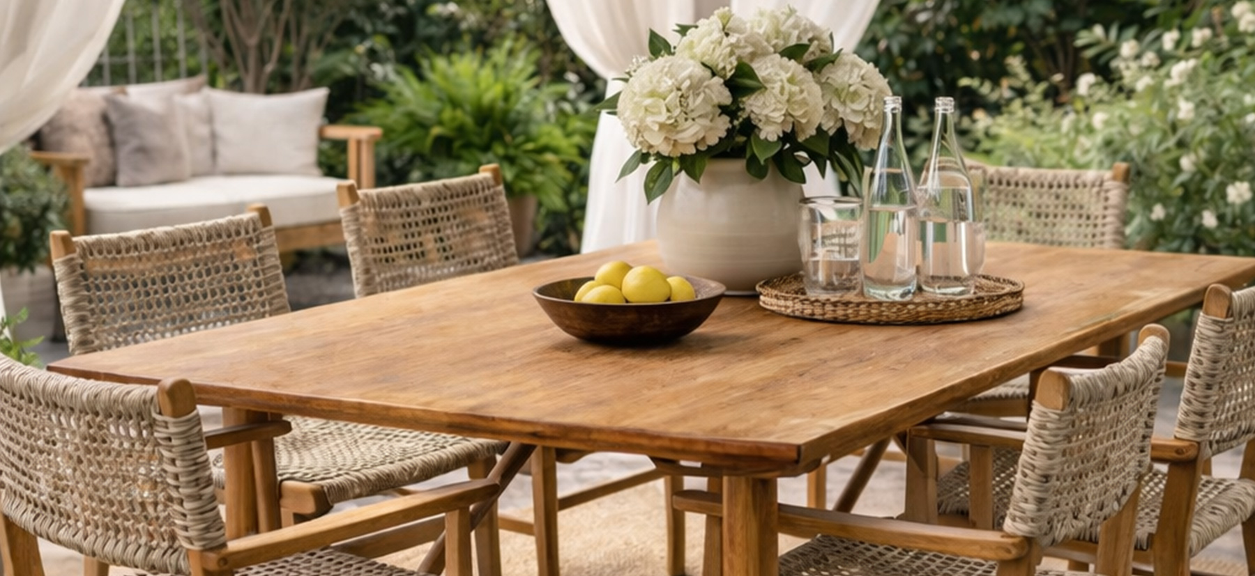 Tuintafel en eettafel Palo